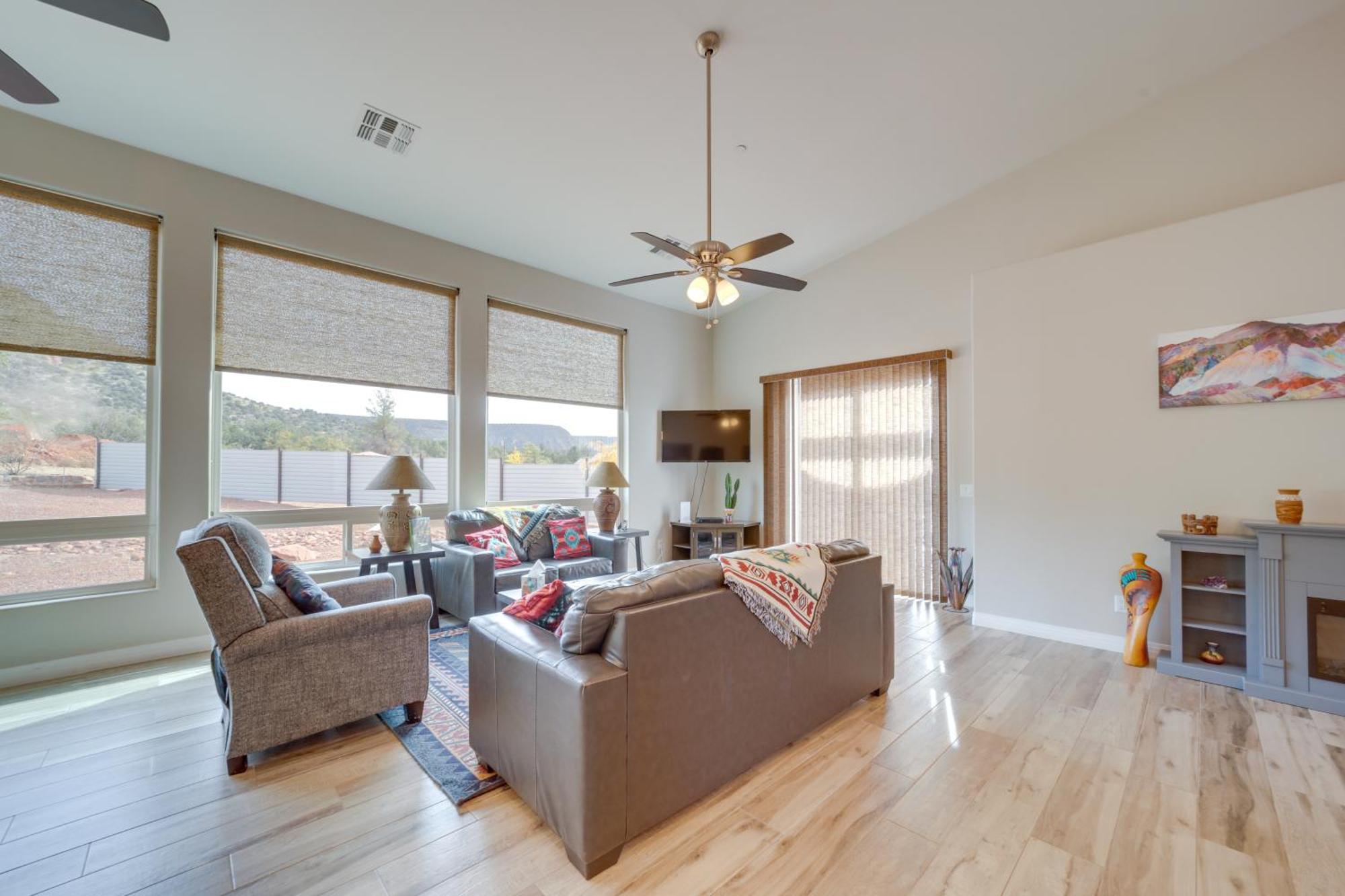 Red Rock Dog-Friendly Home Near Hiking Trails! 塞多纳 外观 照片